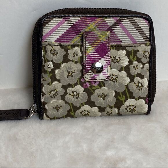 Thirty One Floral Zip Around Wallet - Picture 1 of 11